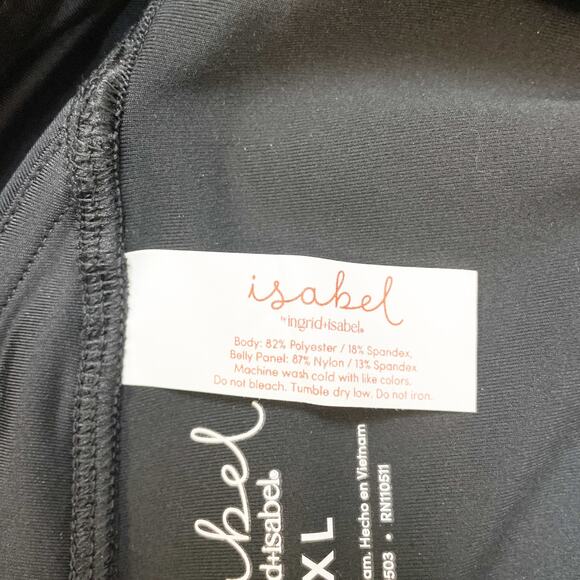 Isabel By Ingrid & Isabel Crossover Panel Maternity Active Leggings Size XL - Picture 7 of 7